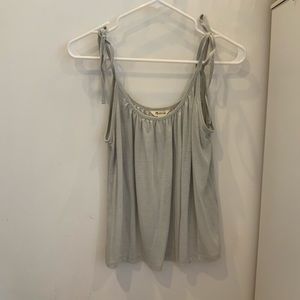 Madewell Sky Blue Tie-Shoulder Tank - Sz S